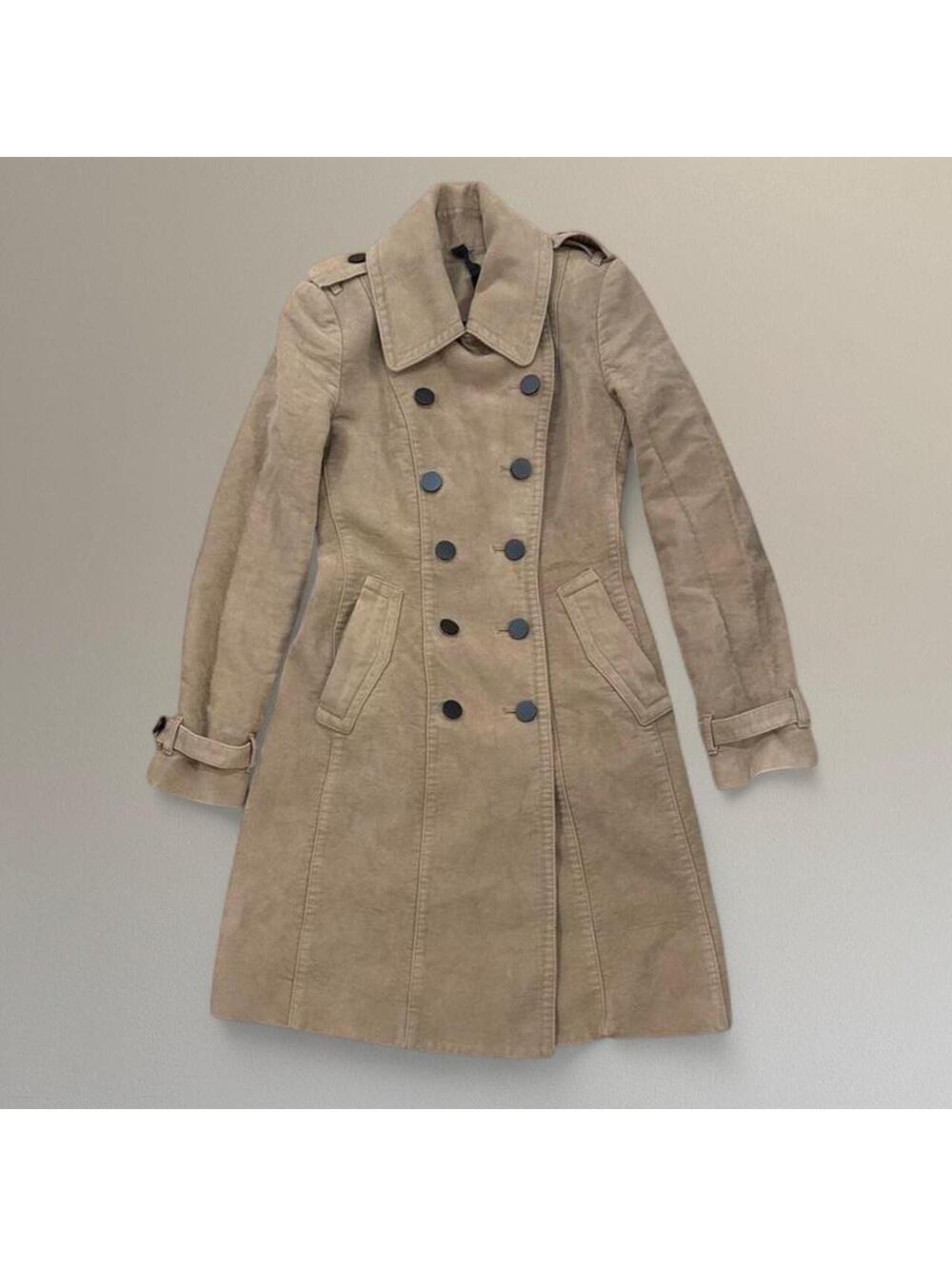 100% cotton trench coat from Mango. Best fits XS.
